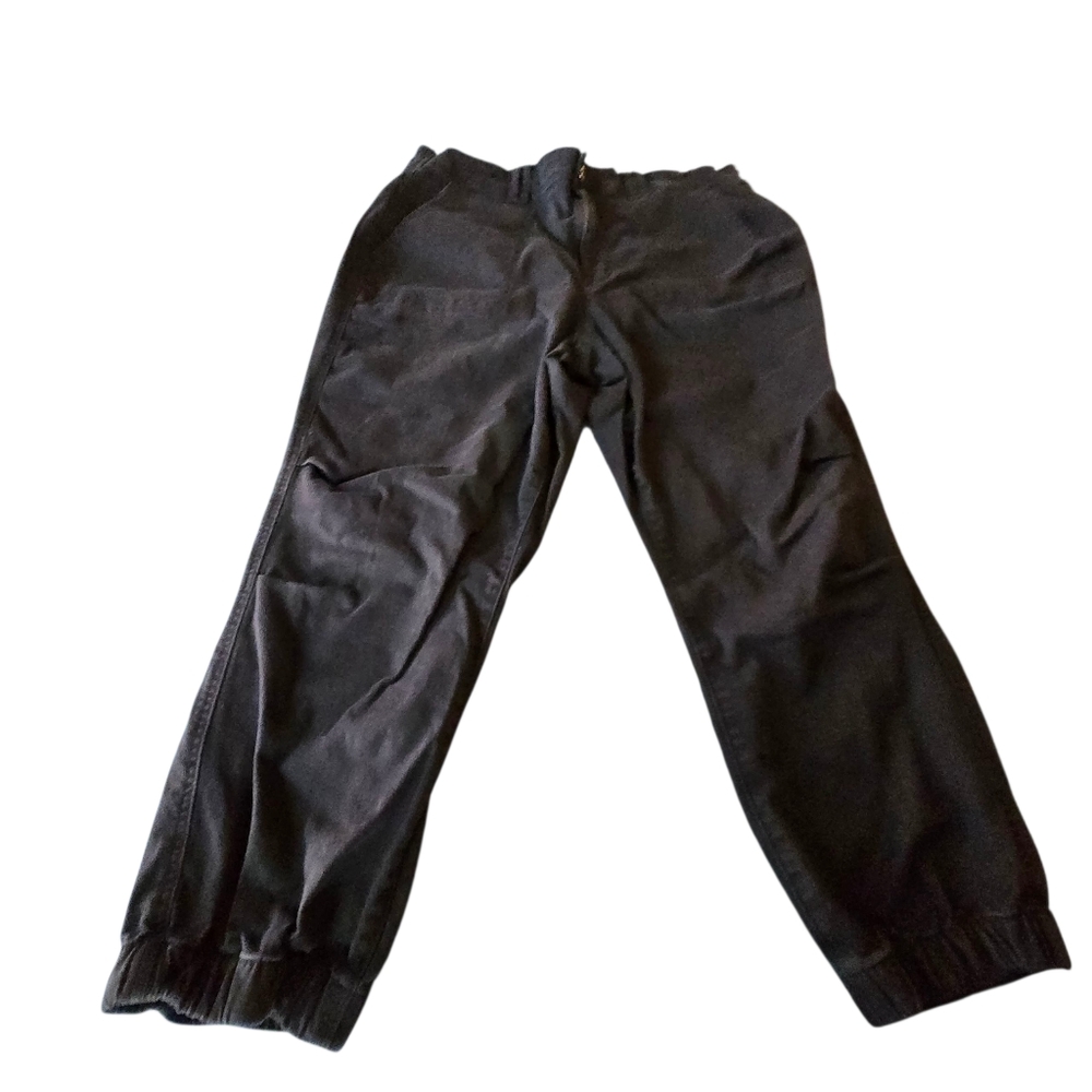 Torrid #Feelthefit Womens Black Fitted Ankle Kakhi Jogger Pants Size 16S A5